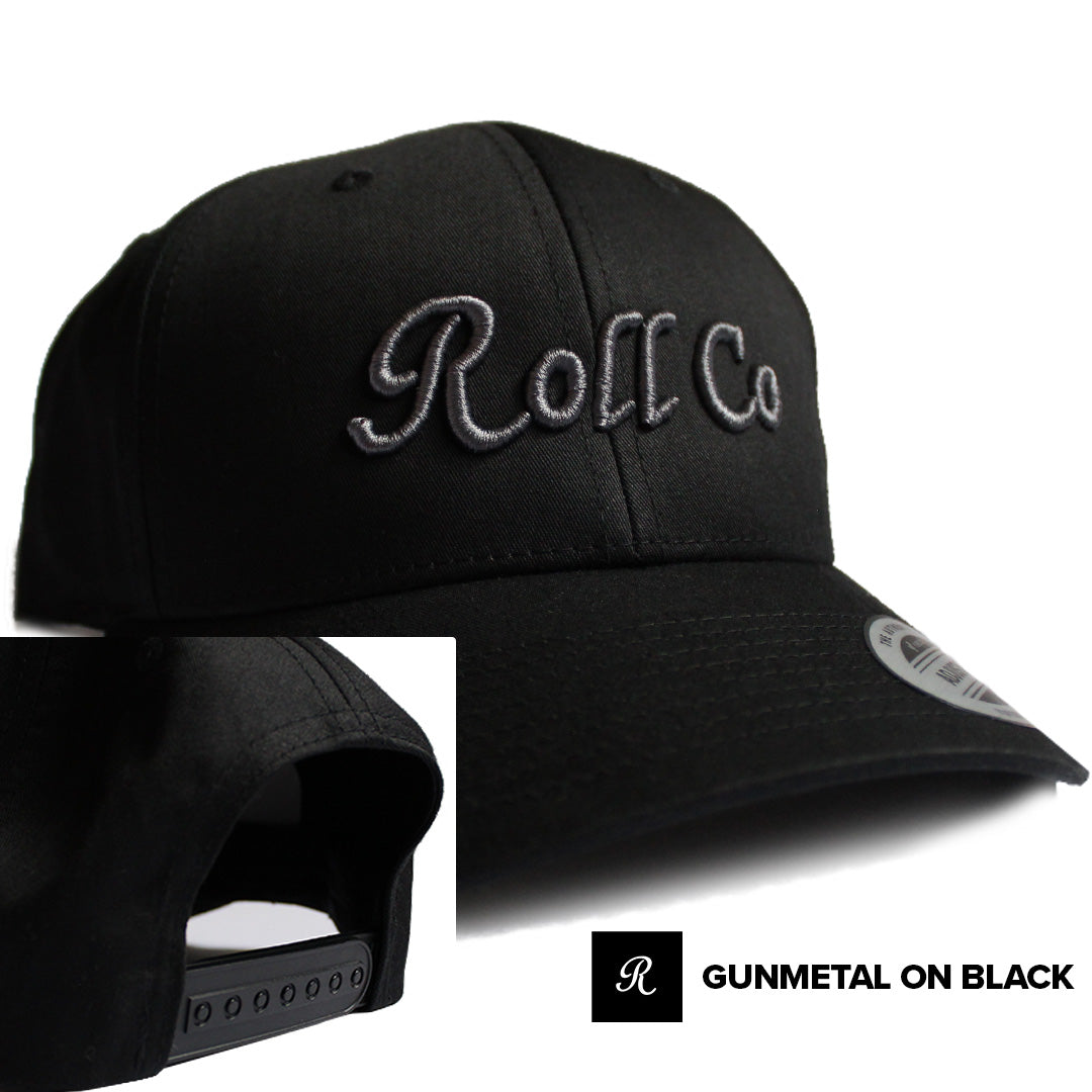 Roll Co Gunmetal on Black Cap